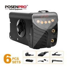 POSENPRO сварочный аппарат инструмент AI-200/250/300 инверторный аппарат для дуговой сварки 220V бтиз выпрямитель постоянного тока серии высокая эффективность Электрический сварочный аппарат