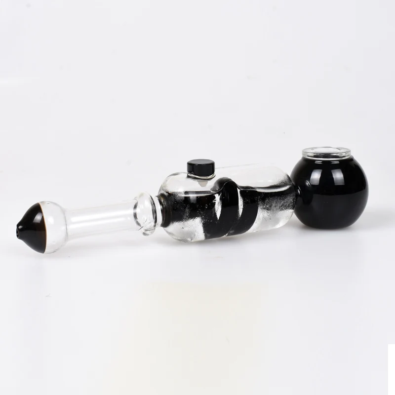 Стеклянный Бонг Dab Rig Freeze Pipe Kit 20 мм курительная труба Съемная стеклянная чаша замороженная камера с охлаждением фильтрация для сухой травы/воскового масла