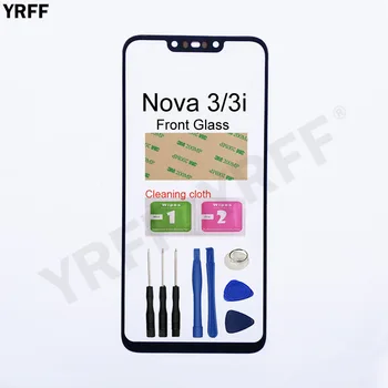 

6.3''Mobile Front Panel Glass For Huawei nova 3i 3 Front Glass (No touch Screen)Outer Glass Cover Panel Replacement