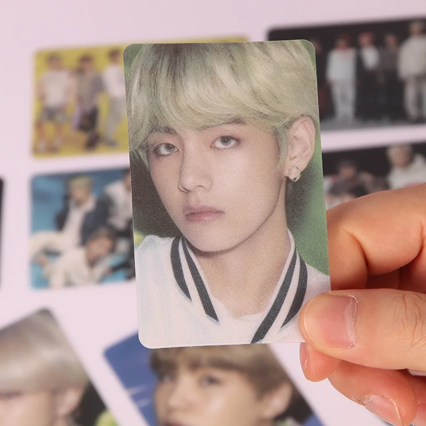 

13pcs/set kpop Bangtan boys PVC Photocard JK V SUGA JIMIN RM JIN J-HOPE transparent Album poster HD Photo card kpop bangtan boys