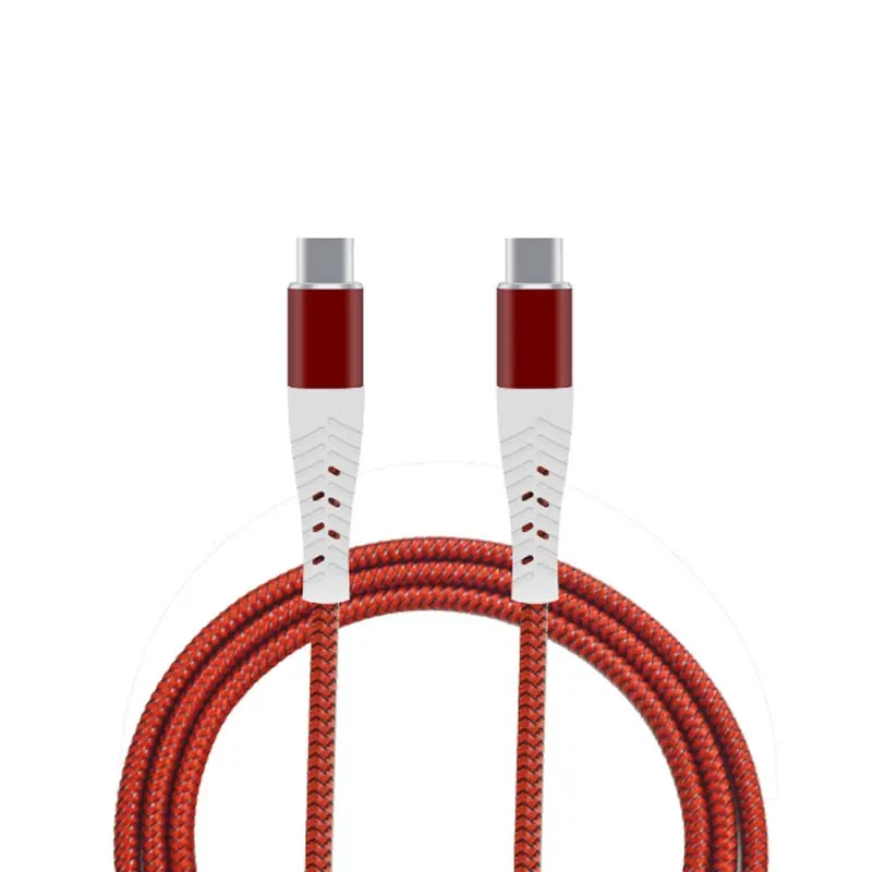 

Nylon Woven Type C PD Charger Cable 5core 3A