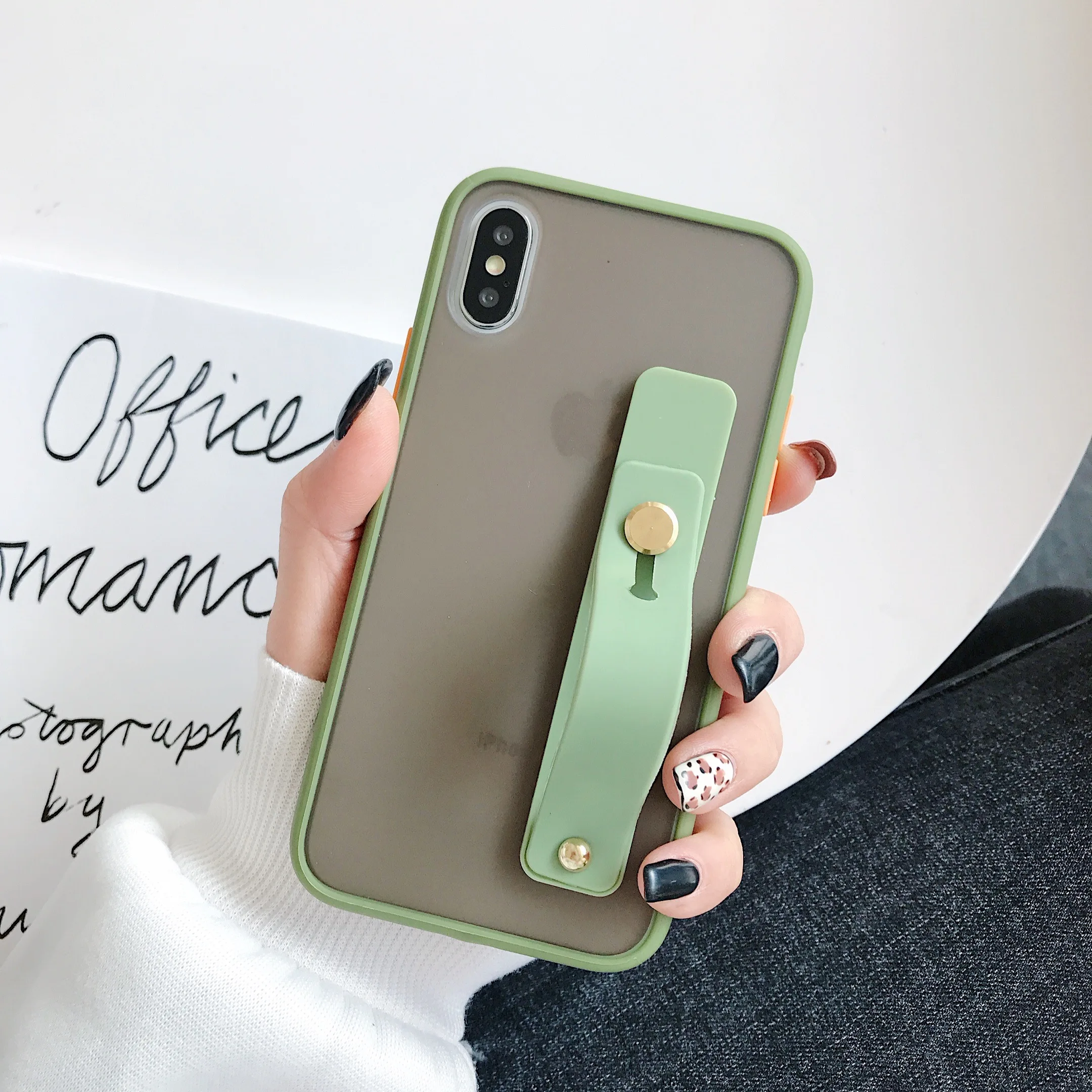 Армированный противоударный чехол для Xiaomi 9 9T CC9 CC9E A3 Lite Redmi K20 8A 7A Note 6 7 8 pro 8T 10 с кольцом-подставкой - Цвет: Green