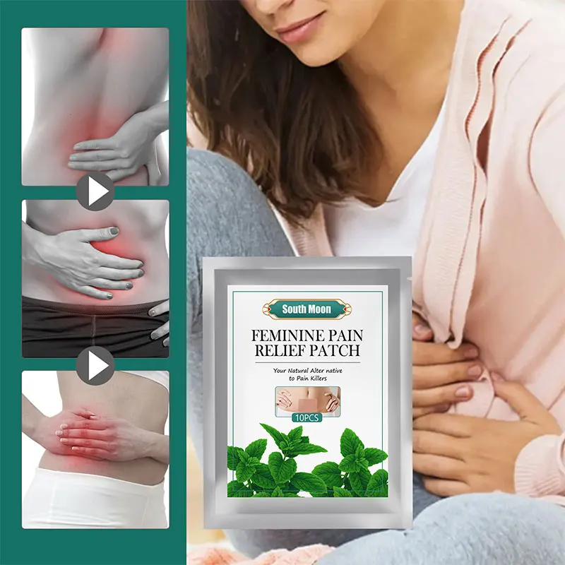10/30Pc Women Period Pain Relief Heating Patch Dysmenorrhea Warming Medical Plaster Menstrual Cramp Menalgia Sticker Health Care