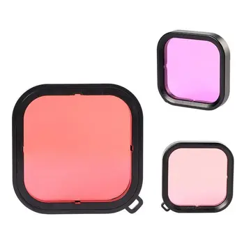 

Action Camera Diving Lens Filters for GoPro Hero 8 Practical Waterproof Filter Portable Diving Filter Camera Housing Accessories