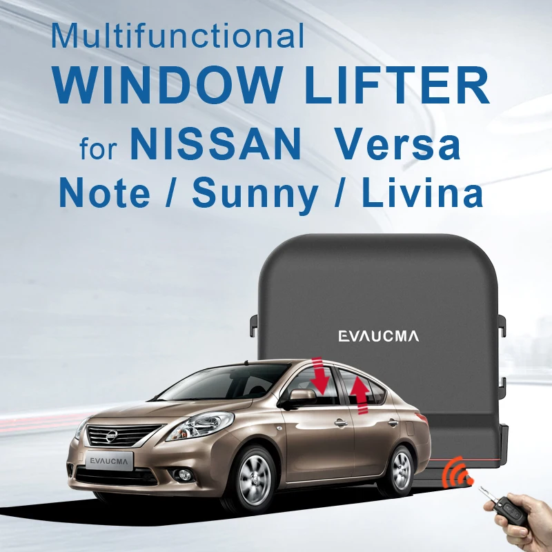 

Auto window close and window up and down automatically for N issan Versa Note Sunny Livina accessories