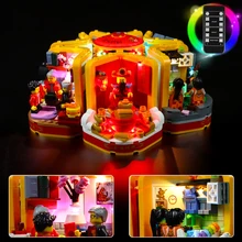 

BrickBling Led Light Kit For 80108 Lunar New Year Traditions Collectible Building ( NOT Include Bricks Model )