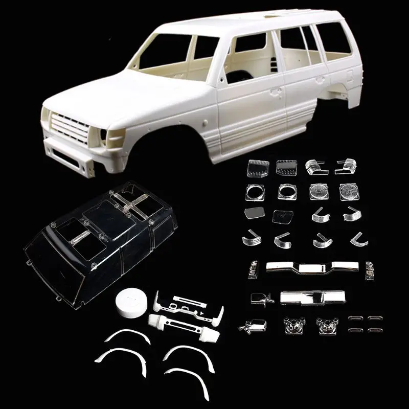 Body Shell 313mm Wheelbase For 1 10 Car Mitsubishesies Pajero V33 Axail Scx10 Parts Accessories Aliexpress