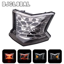 New LED Rear Tail Light For Kawasaki Z900 Z650 Z 900 650 NINJA 650 ABS 2017 2018 LED Turn Signal Brake Stop Light Lamp Taillight