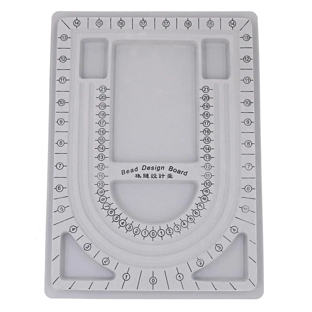 

Bead Design in Beading Board and Gray Flock with Lid