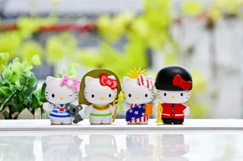 

8Pcs/Set 5cm Hello Kitty Edition Action Figure Kids Toy Home Collection Dolls