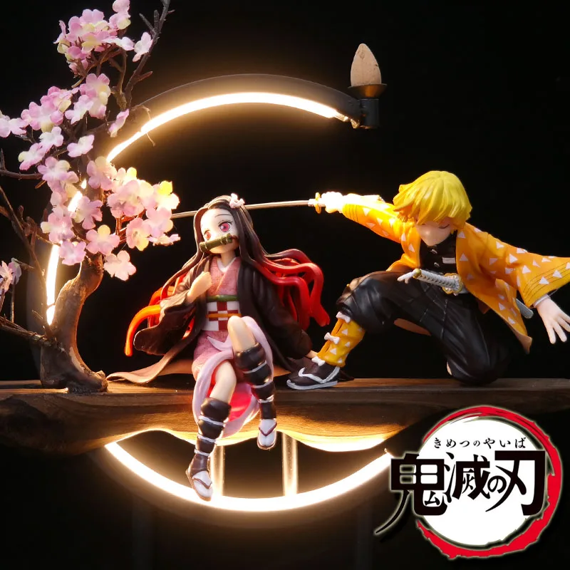 Фигурки GK Demon Slayer лезвие Kadomon Tanjiro Mine Beans Inosuke моя жена Zenizu|Игровые фигурки и