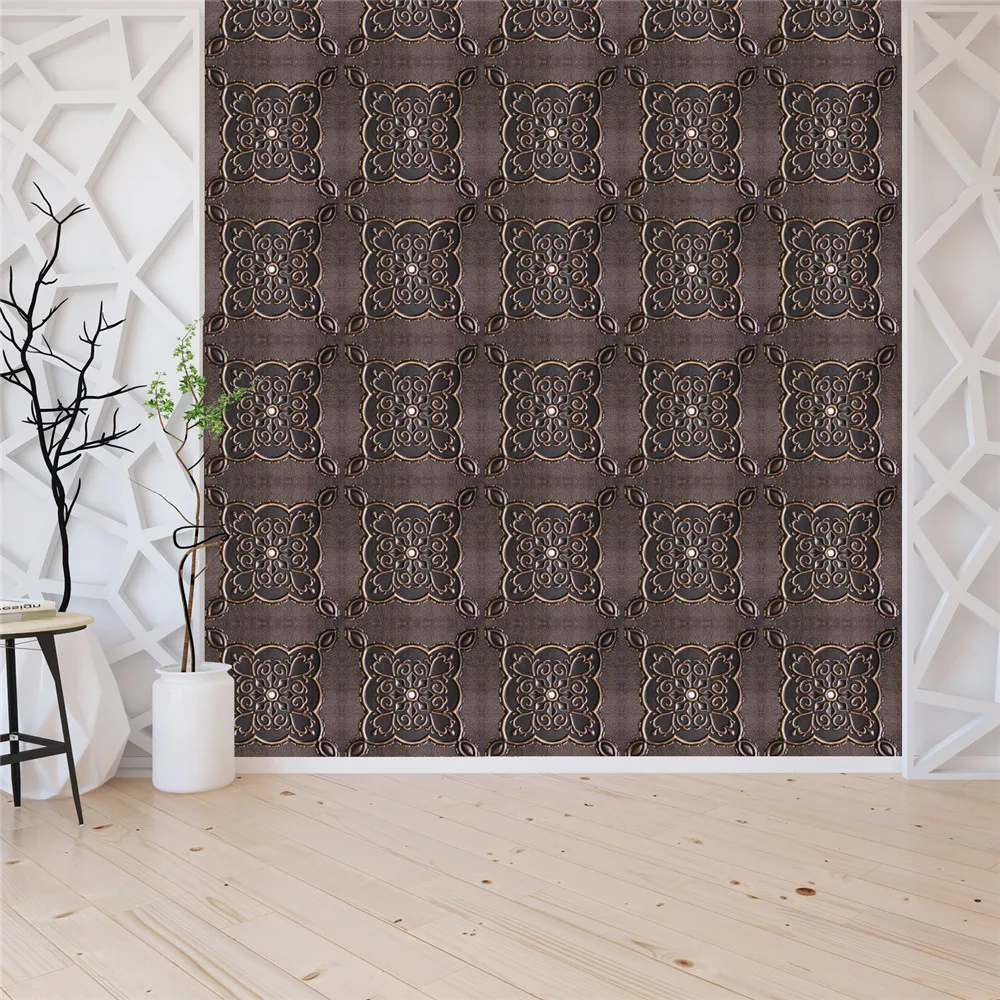 10 шт. европейские классические 3D стены Плитки DIY Съемные самоклеящиеся Стикеры Водонепроницаемый Кухня Стикеры в ванную домашний декор 30x30
