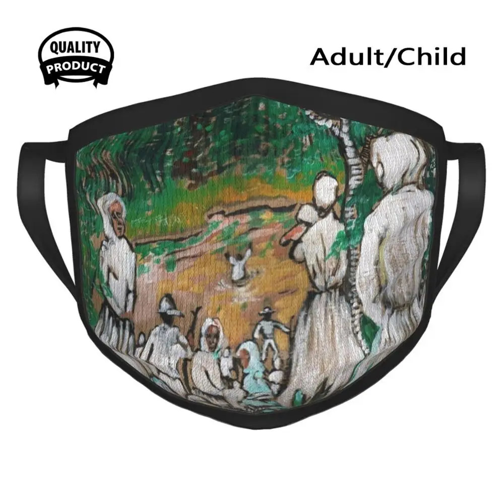 

Down To The River To Pray Cycling Hunting Hiking Camping Mouth Mask Down To The River To Pray Sethweaver O Brother Where Art