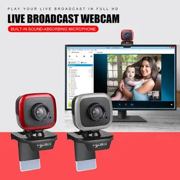 

Mini Web Camera 480P HDWeb Camera With Built-in HD Microphone Manual Adjustable Computer Webcam For Laptop Desktop