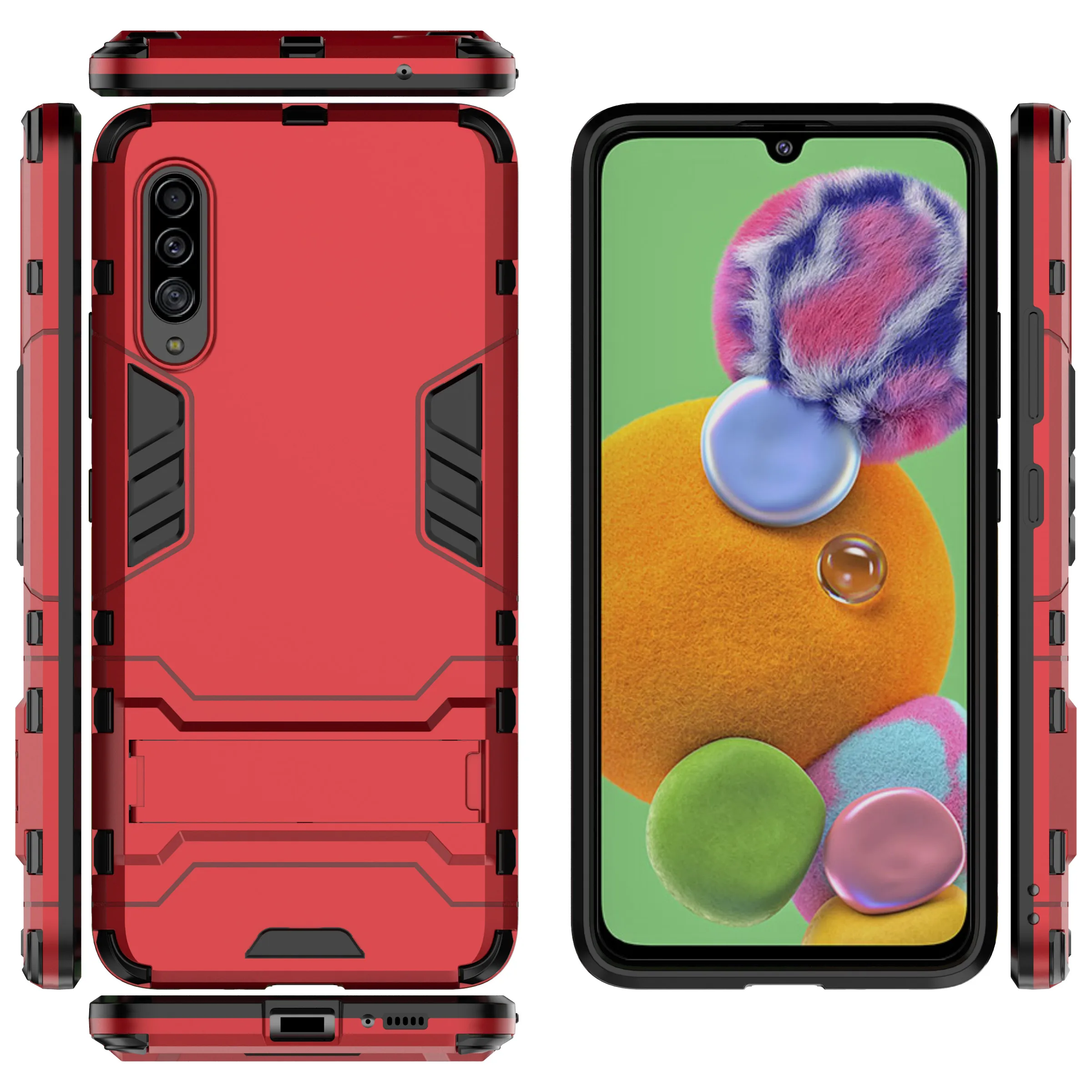Чехол-бампер для samsung Galaxy A90, 5g, Tpu& Pc, чехол с роботом для samsung A90, 5g, чехол для телефона, подходит для A 90, 5g, 6,7 дюйма
