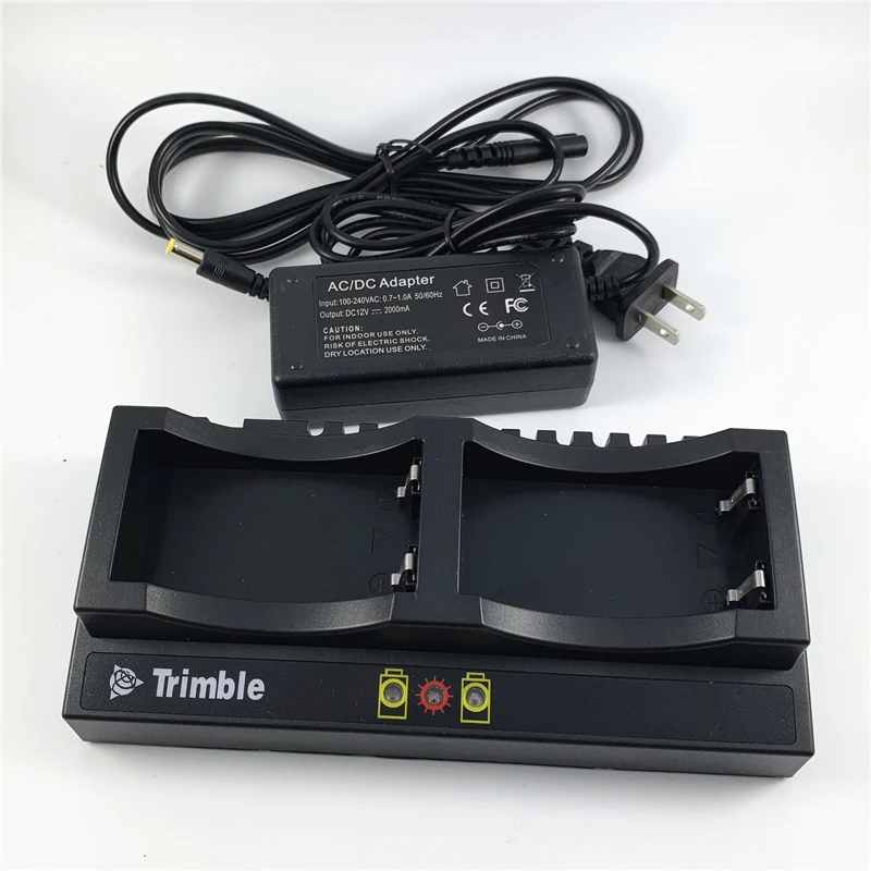 Абсолютно новое двойное зарядное устройство Trimble для Trimble 5700 5800 R8 R7 R6 GNSS gps Батарея высшего качества Вилка Европа/США