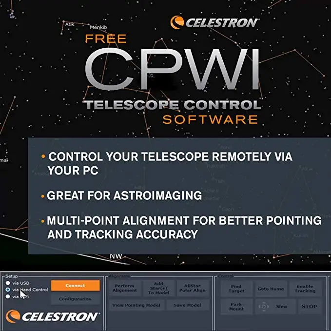 Телескоп Celestron NexStar 4SE Компьютеризированный астрономический телескоп для