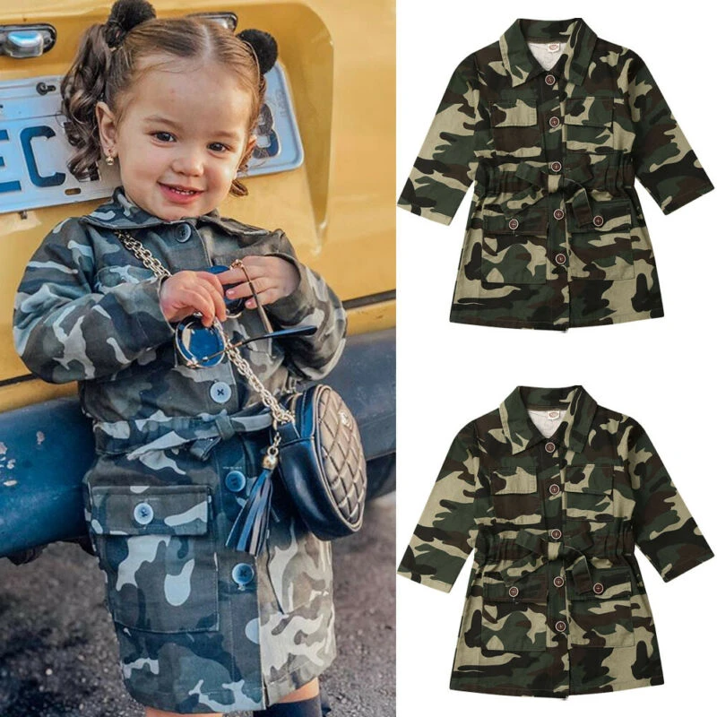 camo jacket for baby girl