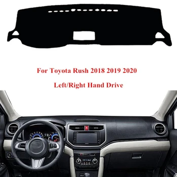 

Car Auto Dashboard Cover Dash Mat Carpet Cape SunShade Dashmat Pad Cushion 2 Layers Anti-Sun For Toyota Rush 2018 2019 2020
