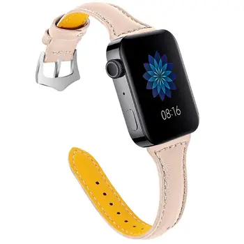 

T-type Watch band For Mi Watch Genuine Leather Strap Quick release