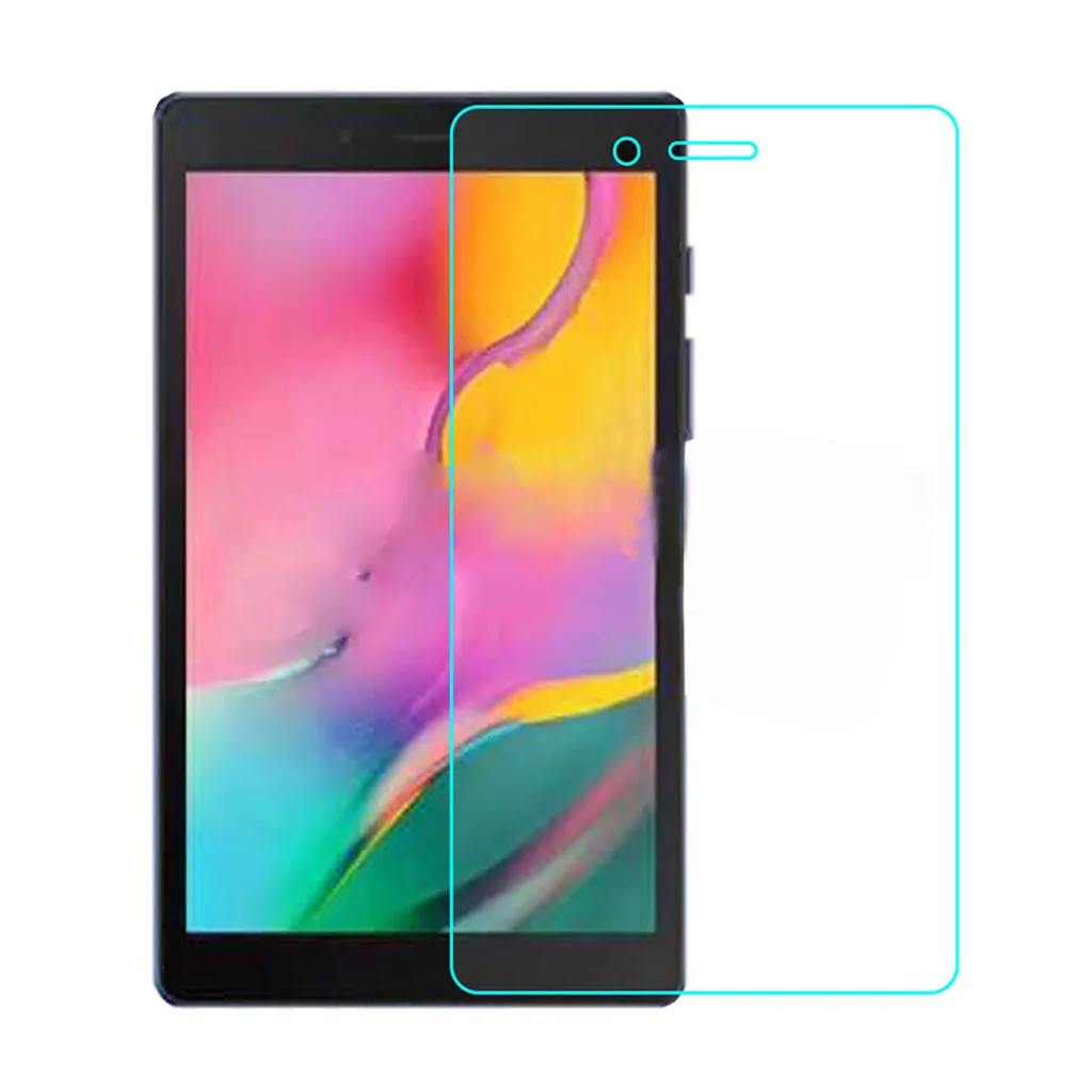9 H протектор из закаленного стекла для Samsung Galaxy Tab A 8,0() T290/T295 тонкий кожаный чехол с подставкой горячий# G20