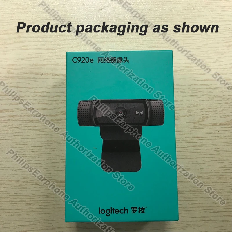 Logitech C920E HD 1080P Webcam Messa A Fuoco Automatica Fotocamera Full HD 1080P Supporto Ufficiale