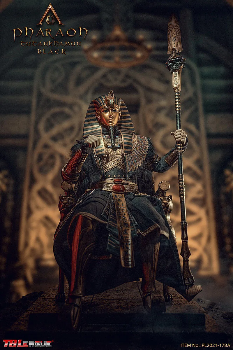 Figura de Ação Brinquedos para Fãs em Estoque Tblpl2022-178 Faraó Tutankhamon 12 Soldier Soldado Masculino Modelo Boneca Conjunto Completo Coleção 1 - 6 2 Brinquedos e hobbies