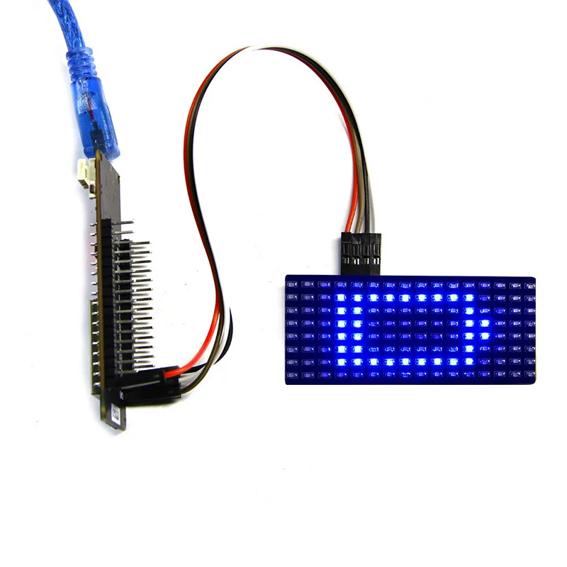 Панель с выражением синий светодиодный дисплей модуль для Mircobit ESP32 ESP8266 GV99