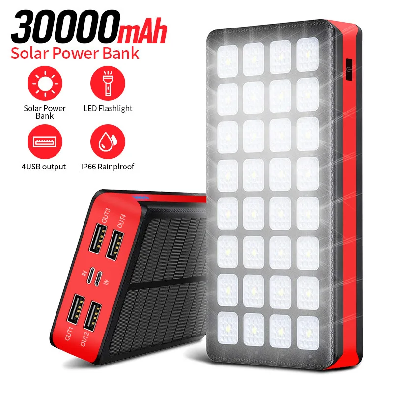 Solar Energy Camping Lights Power Bank Outdoor Solar Energy Camping Lights Power Bank