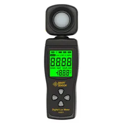 Luminomètre numérique intelligent AS803, 1 200000 Lux, outil de mesure de la luminosité, photomètre, actinomètre 