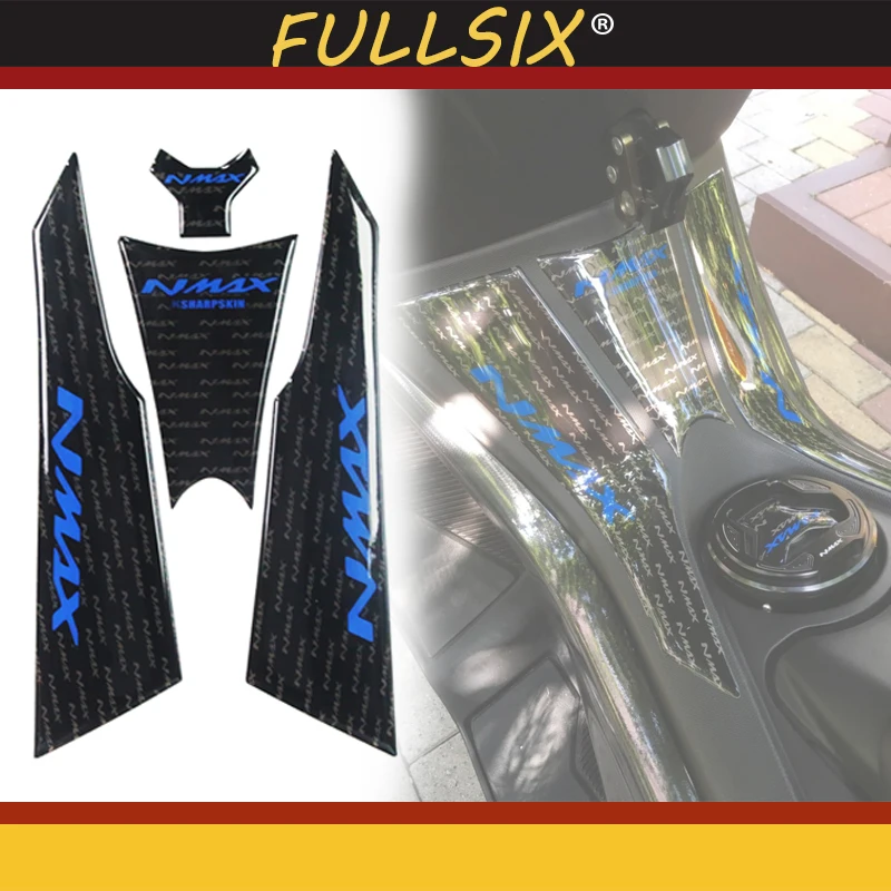 3D обтекатель газа крышка бака Накладка Защитная Наклейка для YAMAHA NMAX N-MAX 125 N-MAX155