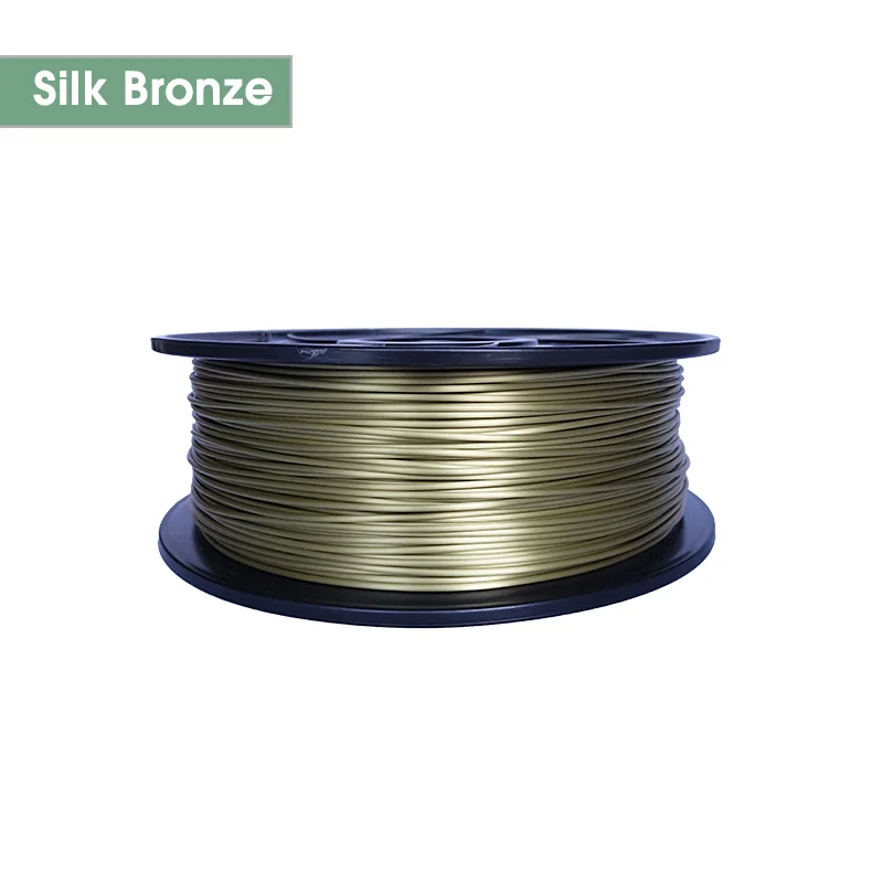 Silk Bronze Myriwell 3d принтер PLA Филамент 1,75 мм 1 кг хорошее качество ABS пластик Филамент высокая прочность 3D печать Филамент - Цвет: Silk Bronze