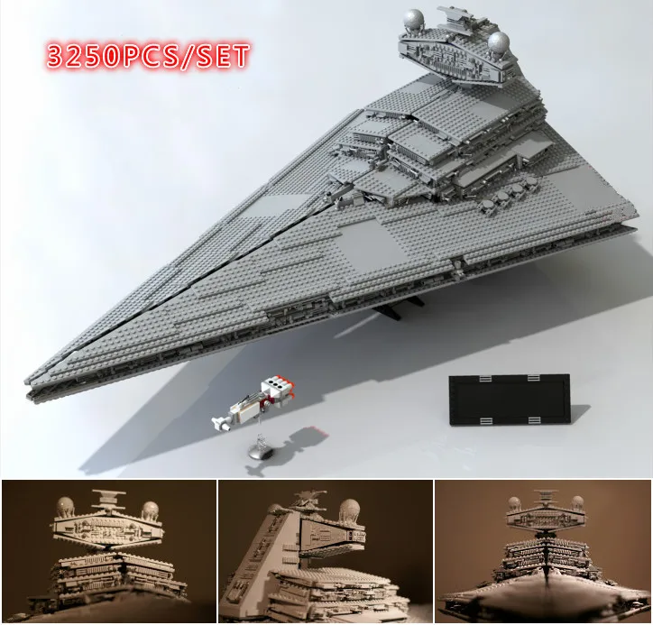 

Star Imperial Super Model Destroyer Building Blocks Wars Executor Star Ship Technic Star Wars fit 10030 Child Toys Gift Bricks