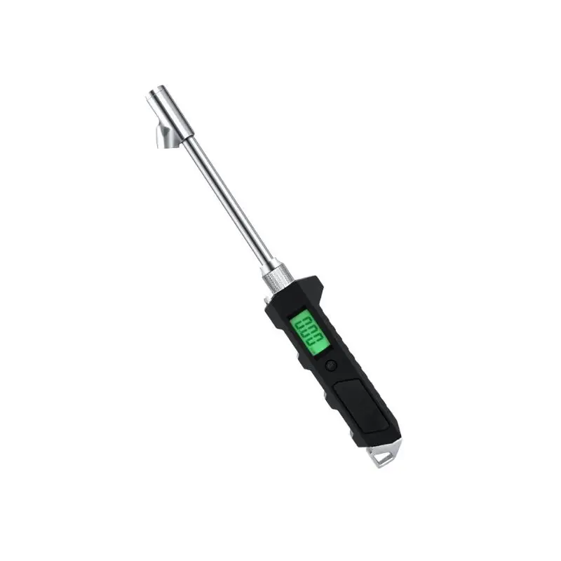 Цифровой манометр для шин с двойной головкой 200 фунтов/кв. дюйм для тяжелых шин для грузовиков