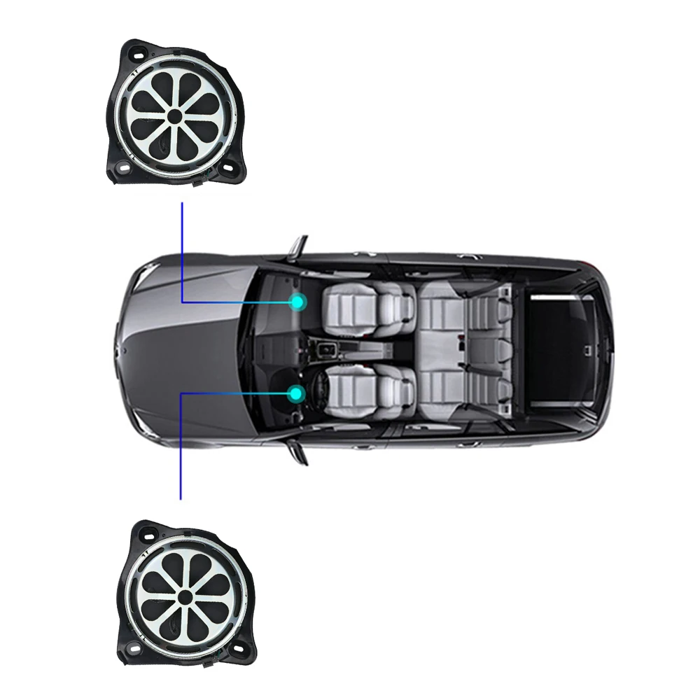 Car woofer for Benz C-class W205 GLC E-class W213 S-class W222 super bass speaker automobile louder range subwoofer