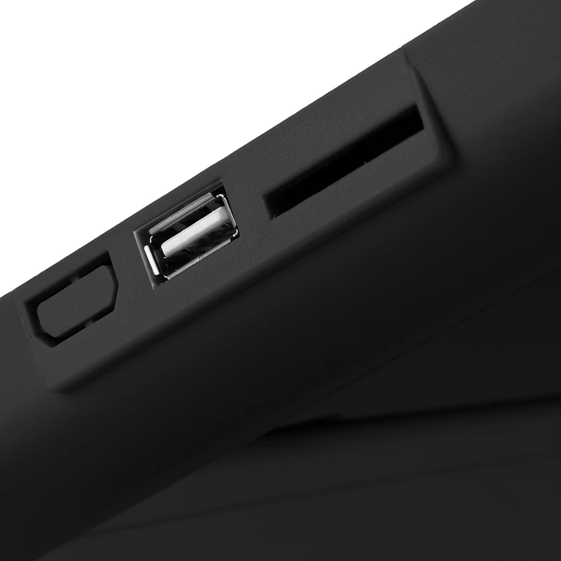 Ultra Thin 10.1 Inch Car Monitor Roof Ceiling Mount Flip Down TFT LCD Monitor Player USB SD MP5 Speaker Game Black