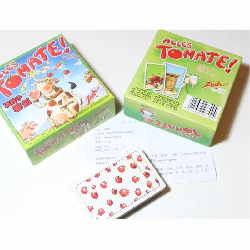 Новейшие 2-8 игроков Alles Tomate карты игра смешная настольная игра транзакции игра меттинг китайская версия