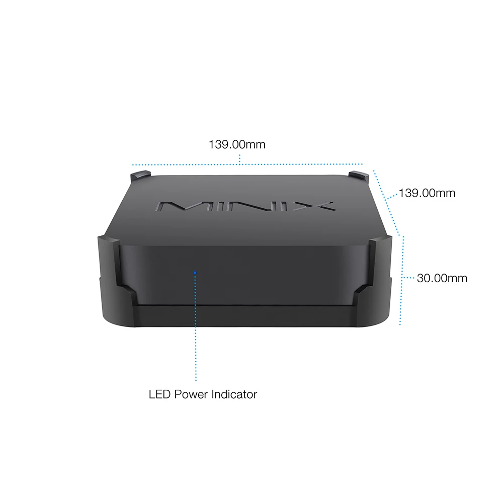 MINIX NEO J50C-4 мини-ПК Intel Официальный WINDOWS 10 PRO Intel Pentium Silver J5005 64 бит 4 Гб DDR4 32 Гб Bluetooth 4,1 USB-C 4K