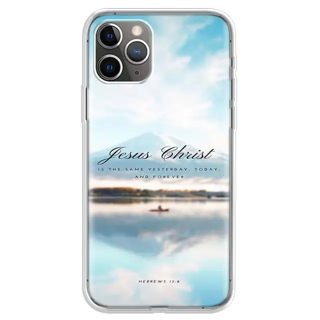  iPhone 7 Plus/8 Plus Hooked On Jesus Bible Verse Fishing  Religious Christian God Case : Cell Phones & Accessories