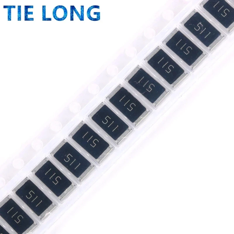 Cliettilw 50 Stücke Legierung Widerstand 2512 Sd Widerstand Probe Kit