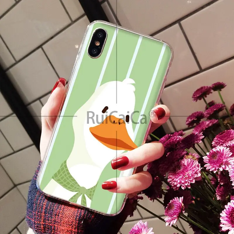 Super cute cartoon duck goose