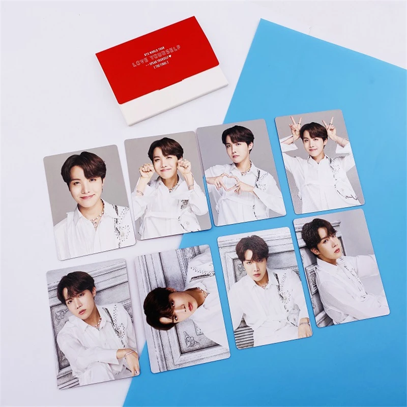 J-HOPE KPOP Bangtan Lomo Cards V Jk FINAL Album Сеульское поле тот же абзац СУГА сделанная бумага случайная фото карта Плакат HDPhotocard - Цвет: J-HOPE