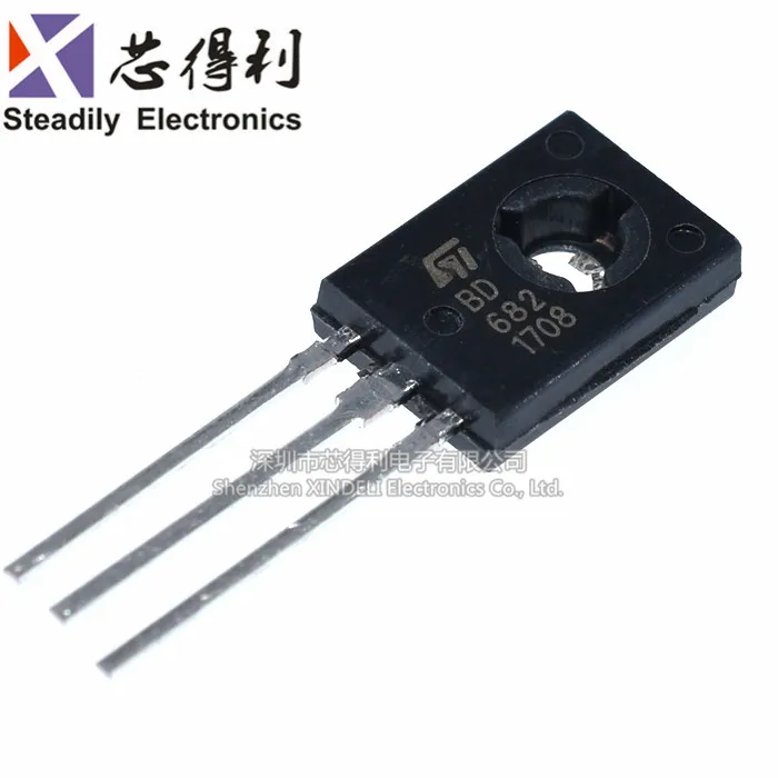 

10 шт./партия, новые и оригинальные транзисторы BD682 Darrington to-126 4A/100V/PPS