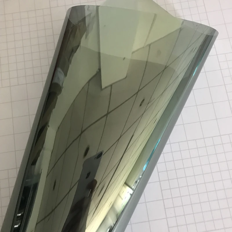 50cmx200/300/500 см Стекло оконная пленка самоклеящаяся синие занавески на окно Стекло наклейки УФ отражающая теплопроводная поливинилхлоридная