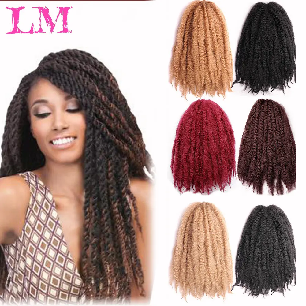 Lm Fashion Trend Braid Ombre Braiding Hair Extensions Soft Afro Kinky Natural For Braids Synthetic Crochet Braids Hair Buy At The Price Of 8 00 In Aliexpress Com Imall Com