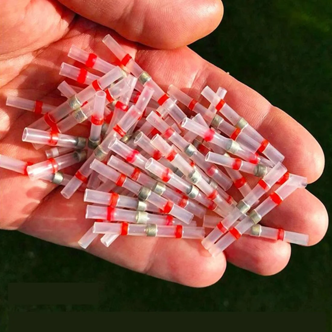 

Heat Shrink Wire Connectors Waterproof Solder Seal Heat Shrink Butt Connector Soldering Sleeving Fast Butt Terminals Terminator