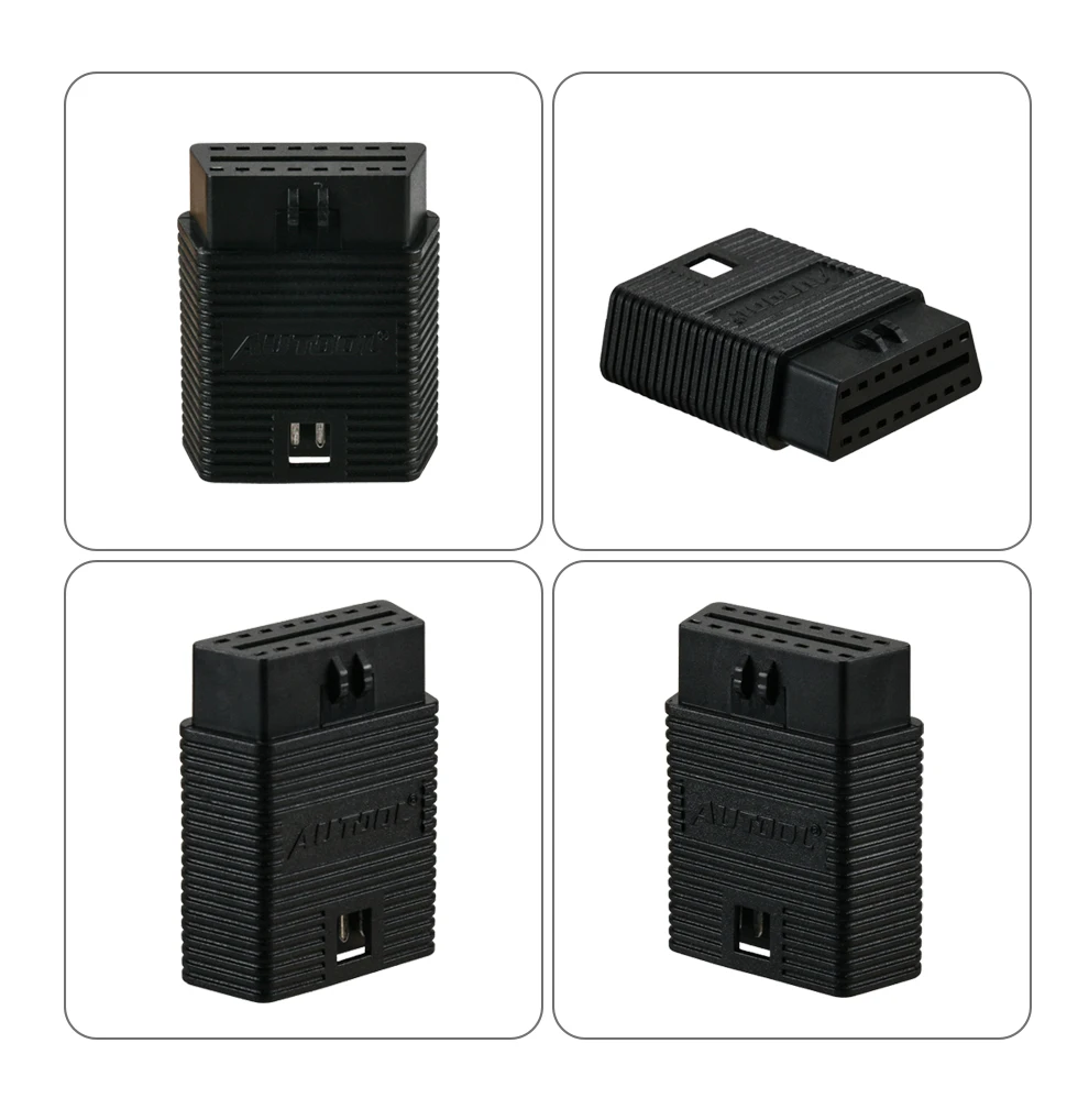 4 шт. AUTOOL 16 контактный сканер Launch OBD2 II ODB 2 адаптер удлинитель Универсальный для