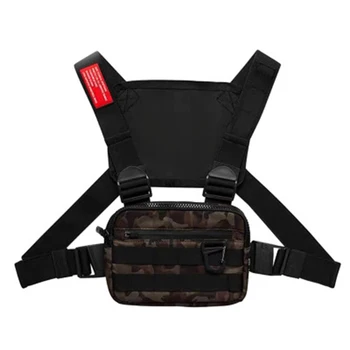 

Oxford Cloth Chest Rig Bag Hip Hop Multifunctional Harness Chest Waist Pack Bags Best Sale-WT