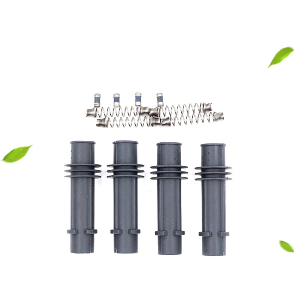 

4set Car 1208091 Universal Solid Silicone Ignition Coil Pack Professional Spring Repair Accessory Resistor For Chevrolet