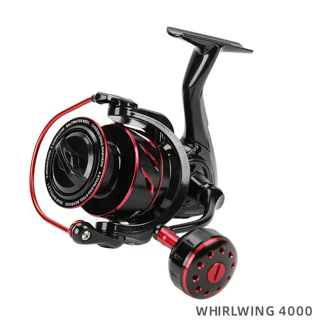 4000 TSURINOYA для рыбалки катушка WHIRLWING 800 1000 2000 3000 4000 5000 8+ 1 подшипник 5,2: 1 Макс Перетащите 4-11 кг Катушка для спиннинга для соленой воды - Цвет: 4000